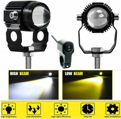 Miwings LED Headlight for Universal For Bike, Universal For Car