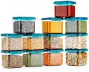 MIXMEZ Plastic Grocery Container - 500 ml  (Blue)...