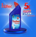 MKRB Disinfectant Toilet Cleaner for Removing Yellow stain, bad odour, replenishes Super Power  (1 L)...