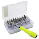 MMOBIEL Mini Screwdriver Set with Magnetic Extension Rod - Interchangeable Multipurpose Bits for Mobiles, Computers, Laptops, Tablets - 32 in 1 Tool Kit...