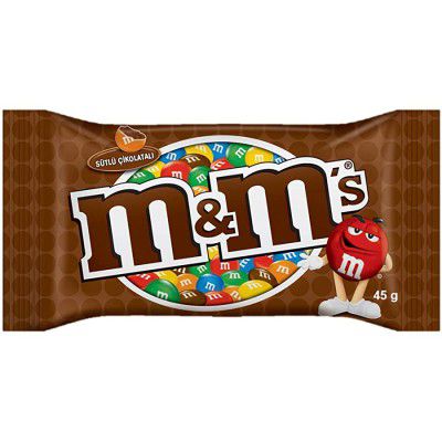 M&Ms Milk Chocolate, 45 g