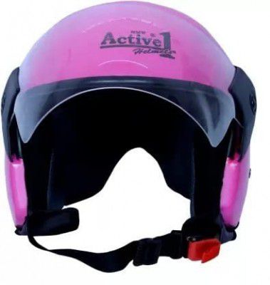 MMW ACTIVE No. 1 Helmet Race Ladies Motorbike Helmet (Pink)