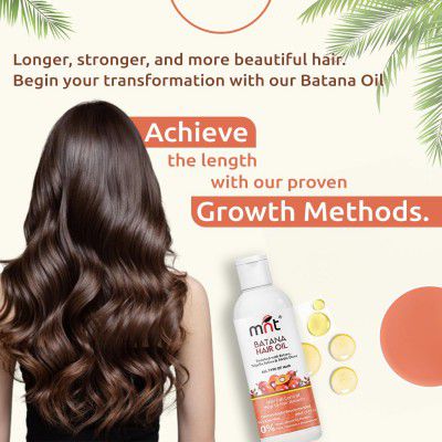 MNT Batana Oil for Hair Growth with Methi Dana & Curry Leaf | 100 ml