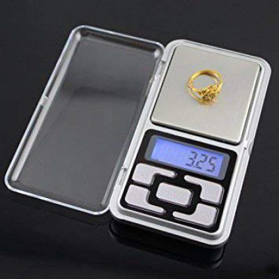 MobFest Mini Digital Pocket Scale 200gm Weighing Machine, 0.01 to 200 G, Weight Scales for Kitchen Jewellery