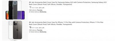 Mobile Back covers from ₹7