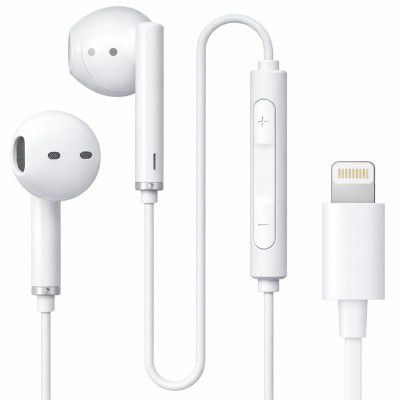 Mobiwaves i..Phone Earphones Wired [Apple MFi Certified] Lightning Headphones with Microphone & Volume Control 