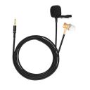 MOBZAK Clamor Cancelation Omnidirectional Lavalier Microphone inbuild Headphone Metal Shield Clip & Pure Copper Wire Use for Calls, Video Conferences, Webinar & Online Classes...