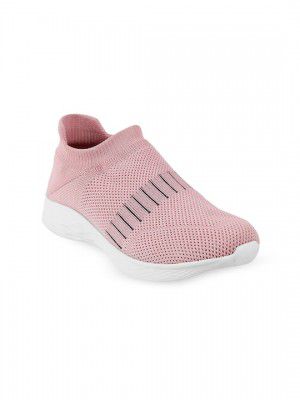 Mochi Women Woven Design Slip-On Sneakers