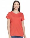 Mode By Red Tape Women Coral Round Neck T-Shirt_MAT0709-L...