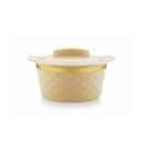 MODWARE Kohenoor 2000 Inner Stainless Steel Casserole, 1.6 litres | BPA Free | Food Grade | Easy to Carry | Easy to Store | Chapati | Roti | Food Warmer (Ivory Gold)...
