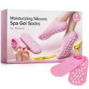 Moisturizing Silicone Spa Gel Socks (Multicolor, 1 Pair) (1 PAIR)...