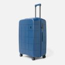 Mokobara Large Check-in Suitcase (76 cm) 8 Wheels - The Hovercraft Expandable Luggage - Blue...