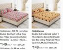 MollisHomes Double Bedsheet Starts 149*...