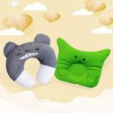 MOM & SON New Born Baby Neck Pillow, Soft & Supportive Baby Neck and Head Support Baby Pillow Combo Set Pack of 2 for 0-12 Months....