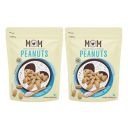 MOM - Meal of the Moment, Roasted Classic Salted Peanuts, 160g each (Pack of 2)...