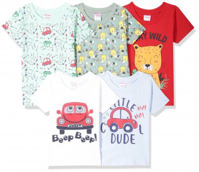 Moms Love Baby-Boys Baby and Toddler T-Shirt Set