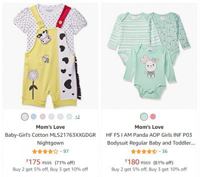 Mom's Love Baby & Kids Clothing at Minimum 70% off