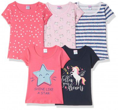 Moms Love Girls Regular Baby and Toddler T-Shirt Set