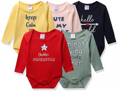 Moms Love HF FS Written QUTATION P05 Girls INF Bodysuit (Pack of 5)