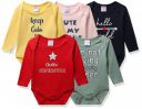 Moms Love HF FS Written QUTATION P05 Girls INF Bodysuit (Pack of 5)...