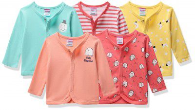 Moms Love Unisex Regular Baby and Toddler T-Shirt Set (Pack of 5)