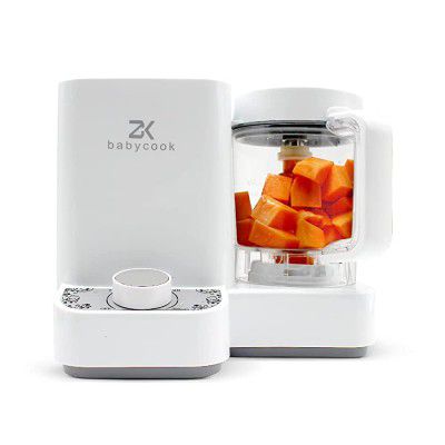 MonBébé 4 in 1 Baby Food Maker Multi-Function Steam Cooker Grinder Blender Baby Food Warmer & Bottle Sterilizer