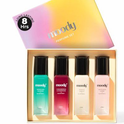 Moody Perfume For Women | Eau De Parfum | Combo Pack 4x20ml (80 ml)