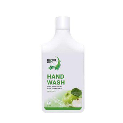 Moon & Mount Hand Wash Protection from Germs, Hand Wash Liquids 1 Liter Liquid Handwash for Everyday Use (Green Apple)