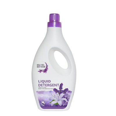 Moon & Mount liquid detergent 1 litre top load front load, detergent liquid for washing machine - balanced PH, Non-toxic (Lavender)
