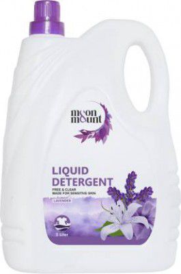 Moon and Mount Front & Top Load Lavender Liquid Detergent (5000 ml)