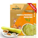 Mooogly Kodo & Moringa Dosa Mix: Instant, Gut-Friendly Breakfast - Vegan...