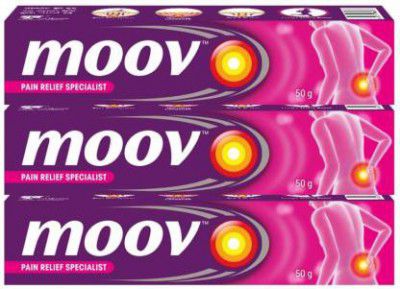 MOOV Instant Pain Relief Cream Regular Cream (3 x 50 g)