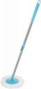 Mopkart Floor Cleaner Mop Stick Rod Stainless Steel Mop Handle with 1 Microfiber Head Mop Head and Rod (Blue, Steel 1.27 m)...