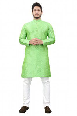 More & More Men's Cottan Blend Kurta
