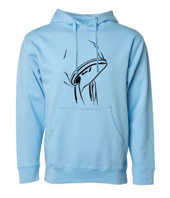 More & More Unisex-Adult Cotton Hooded Neck Hidden Face Printed Hoodie