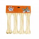 More Bite Pressed Dog Chew Bones for All Life Stages, Chicken Flavor, 5 inches - Pack of 4 Bones...