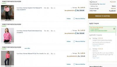 LOOT : [MORE STOCK ADDED ]FLAT 80% OFF on BRANDED CLOTHING 