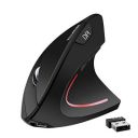 More&Better Wireless Vertical Mouse 2.4G USB Rechargeable Ergonomic Optical Computer Mouse, Black...