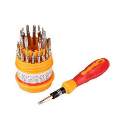 MorningVale Jackly Magnetic Screw Driver 31 in 1 Tool Kit
