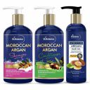 St.Botanica MOROCCAN ARGAN SHAMPOO + CONDITIONER + HAIR OIL...