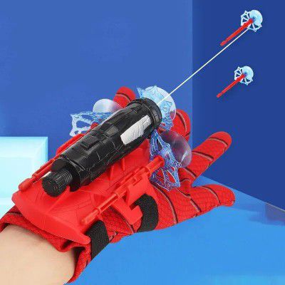 MOROVIK Spider Web Shooters Toy for Kids Fans, Hero Launcher Wrist Toy Set Multicolor (Spider Webs)