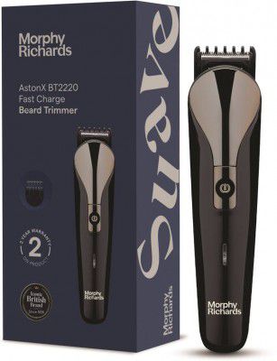 Morphy Richards 340052 Trimmer 120 min Runtime 11 Length Settings (Multicolor)