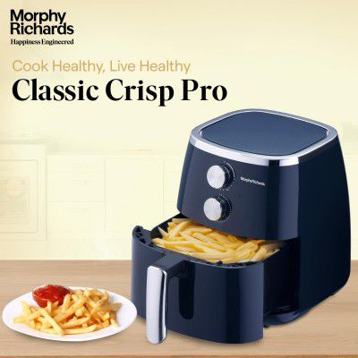 Morphy Richards 5 Litre Classic Crisp Pro Air Fryer | Adjustable Time & Temperature Contro | 1500W