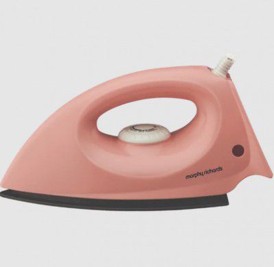 morphy Richards DESIRA CORAL 1000 Watts Dry Iron (Cotton Braided Cord, Pink)