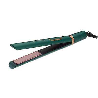 Morphy Richards KeraFlow HS3500 Keratin Premium Hair Straightener| 2-Yr Warranty by Brand|Metallic Green & Gold|Gift for Her