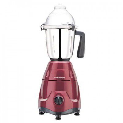morphy richards Supreme Pro 750 Watt 4 Jars Mixer Grinder (Overload Protection, Metallic Wine Red)