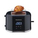 Morphy Richards Windsor Series Digital 2 Slice 800W Pop Up Toaster|2-Yr Warranty By Brand|Black...