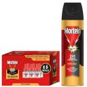 Mortein Insta5 Mosquito Repellent Liquid Refill - 45ml x 6 & 2 in 1 Mosquito and Cockroach Killer Spray - 200ml...