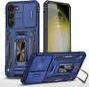 Moshking Back Cover for Samsung Galaxy S23 Plus 5G Slide Camera Case | Heavy Duty Military Grade 360° Protection  (Blue, Pack of: 1)...