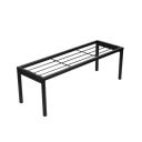 Mosta Metal New Black Rectangular Long Flower Pot Plant Stand Gamla Pot Stand for Balcony Indoor -Outdoor Indoor Plants (24 Inch X 8 Inch)...